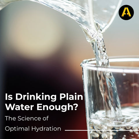Is drinking plain water enough the science of optimal hydration